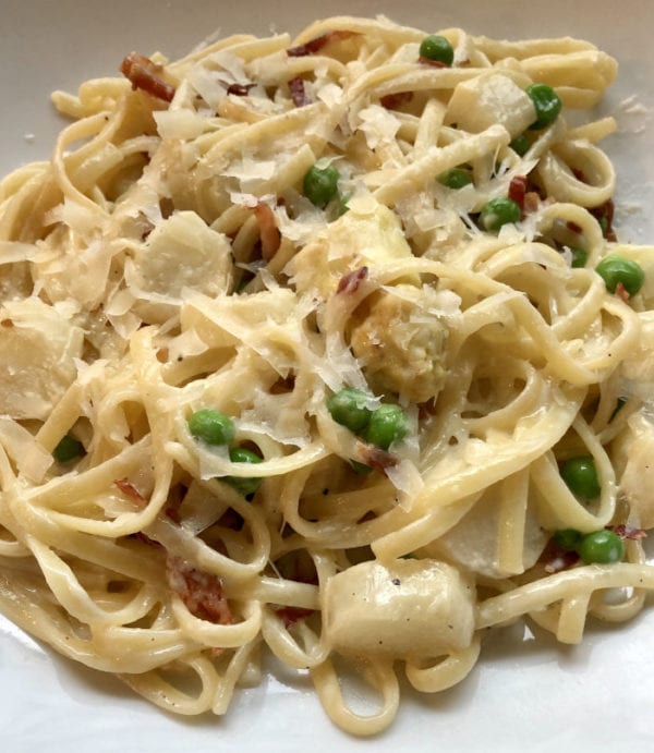 Italienische Pasta mit Spargel Italienische Pasta mit Spargel